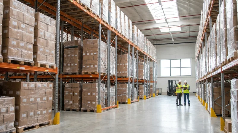 Ahilani warehouse and team